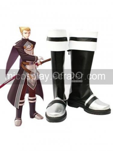 White Black 1 12'' Cosplay Boots