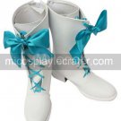 White Card Captor Sakura 2'' Heel Faux Leather Cosplay Shoes