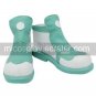 White Green 1 15 Heel Digimon III Kato Juri Faux Leather Cosplay Shoes