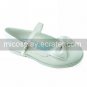White PU Leather 2cm Flat Country Lolita Shoes