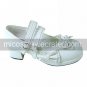 White PU Leather 4.5cm High Heel Sweet Lolita Shoes with Bow &Atilde;� 3