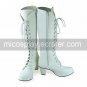 White PU Leather 6.3cm High Heel Sweet Lolita Boots