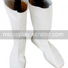 White Square Toes Cosplay Shoes