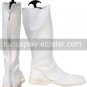 White Square Toes Cosplay Shoes
