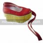 Wine Red PU Leather 9cm Wedge Classic Lolita Shoes