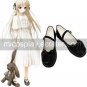 Yosuga no Sora Black 1 15'' Heel Faux Leather Cosplay Shoes