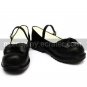 Yosuga no Sora Black 1 15'' Heel Faux Leather Cosplay Shoes