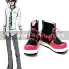 Yuuki Black Red 1 15'' Heel Faux Leather Cosplay Shoes