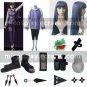 Naruto Hyuga Hinata Jacket Cosplay Costume Naruto set with wig