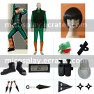 Naruto Maito Gai Halloween Cosplay Costume Naruto set with wig