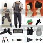 Naruto Nara Shikamaru Halloween Cosplay Costume 1st Naruto set with wig