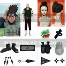 Naruto Nara Shikamaru Halloween Cosplay Costume Naruto set with wig