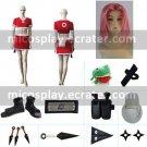 Naruto Sakura Haruno Cosplay Costume Naruto set with wig
