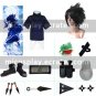Naruto Sasuka Uchiha Halloween Cosplay Costume Naruto set with wig