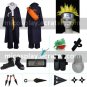 Naruto Shippu! Konoha Gakuen Den Halloween Cosplay Costume Naruto set with wig