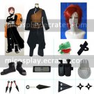 Naruto Shippuden Gaara Halloween Cosplay Costume Naruto set with wig