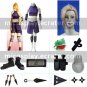 Naruto Shippuden Ino Yamanaka Halloween Cosplay Costume Naruto set with wig