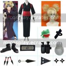 Naruto Shippuden Temari Halloween Cosplay Costume with wig Naruto set
