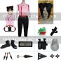 Naruto Shippuden Tenten Halloween Cosplay Costume Naruto set with wig
