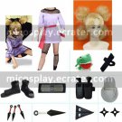 Naruto Temari Cosplay Costume Naruto set with wig