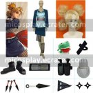Naruto Temari Fan Art Halloween Cosplay Costume Naruto set with wig