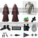 Naruto Yakushi Kabuto 2nd cloak and accessories set with wig
