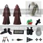 Naruto Yakushi Kabuto 2nd cloak and accessories set with wig