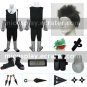 Naruto Zabuza Halloween Cosplay Costume Naruto set with wig