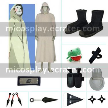 Anbu Halloween Cosplay costume set from Naruto
