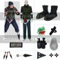 Asuma Sarutobi Halloween Cosplay Costume set from Naruto