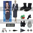 Black And White Shizune Cosplay Costume  set from Naruto