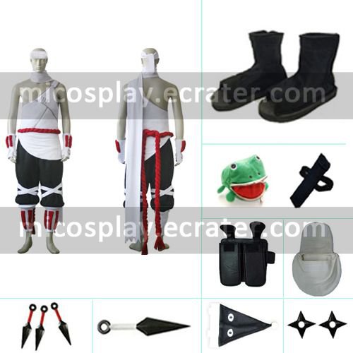 Killer Bee Cosplay Costume Set From Naruto