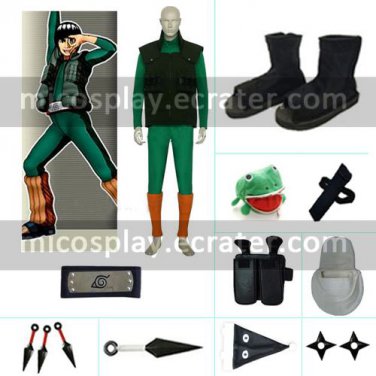Maito Gai Halloween Cosplay Costume from Naruto