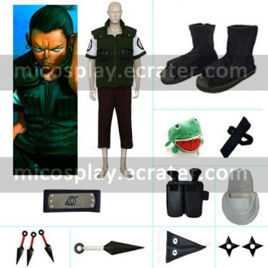 Nara Shikamaru Halloween Cosplay Costume from Naruo