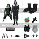 Naruto Hiruzen Sarutobi Uniform Cloth Cosplay Costume set