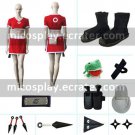 Naruto Sakura Haruno Cosplay Costume set from Naruto