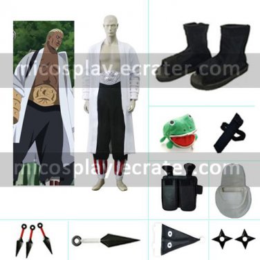 Raikage Cosplay Costume set from Naruto