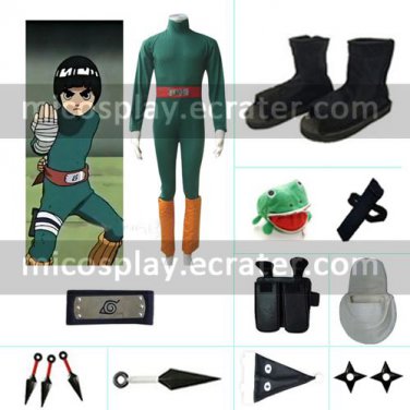 Rock Lee Halloween Cosplay Costume from naruto