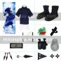 Sasuka Uchiha Halloween Cosplay Costume set from Naruto