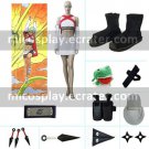 Seven-Tailed Horned Beetle Fu Cosplay Costume  set from Naruto