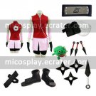 Shippuden Haruno Sakura Halloween Cosplay Costume set from Naruto