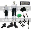Shippuden Hyuuga Neji Halloween Cosplay Costume set from Naruto