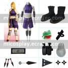Shippuden Ino Yamanaka Halloween Cosplay Costume set from Naruto