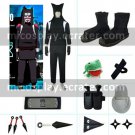 Shippuden Kankuro Halloween Cosplay Costume set from Naruto