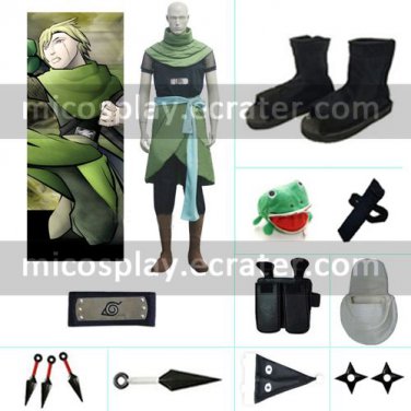 Three-Tailed Giant Turtle Yagura Cosplay Costume set from Naruto