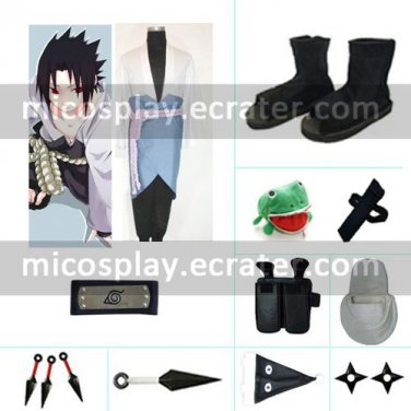 Uchiha Sasuke Halloween Cosplay Costume from naruto