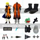 Uzumaki 6th Hokage Halloween Cosplay Costume set from naruto