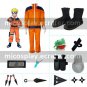 Uzumaki Hokage Halloween Cosplay Costume set from naruto