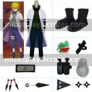 Yondaime 4th Hokage Halloween Cosplay Costume set from naruto