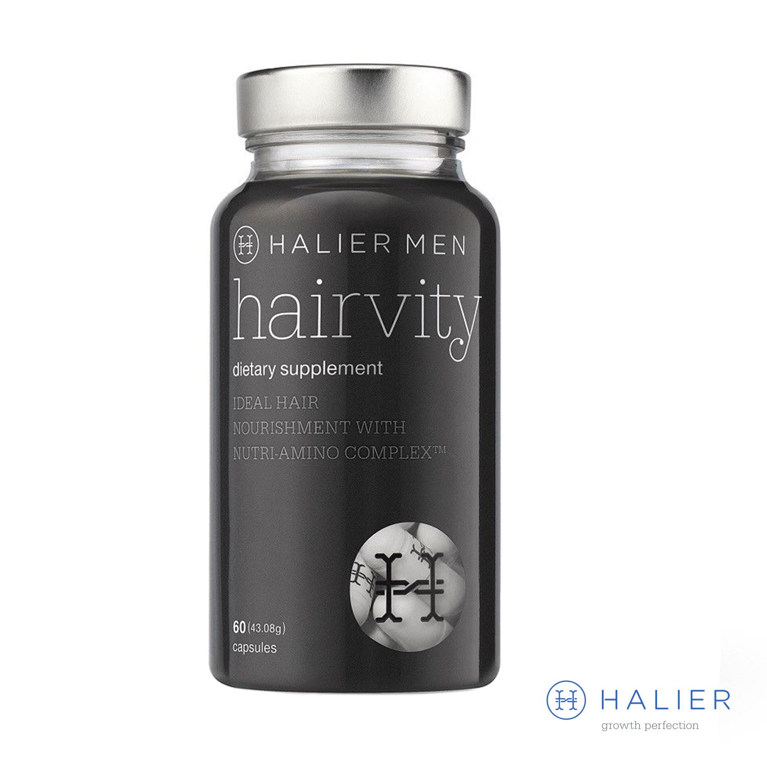Halier Hairvity Hair Vitamins for Men Food Supplement
